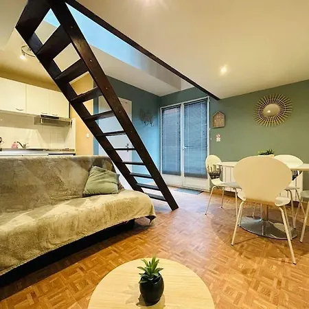 Jolie Petite Maison En Duplex Сasa de vacaciones *